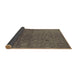 Sideview of Oriental Brown Industrial Rug, urb2658brn