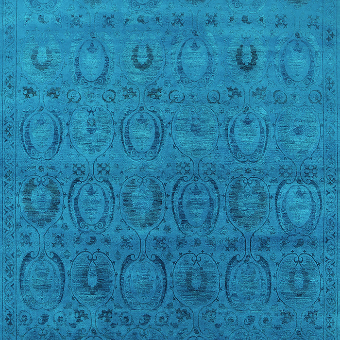 Oriental Turquoise Industrial Rug, urb2658turq