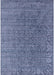 Mid-Century Modern Azure Blue Oriental Rug, urb2659