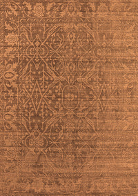 Oriental Orange Industrial Rug, urb2659org