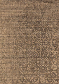 Oriental Brown Industrial Rug, urb2659brn