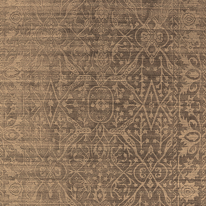 Oriental Brown Industrial Rug, urb2659brn