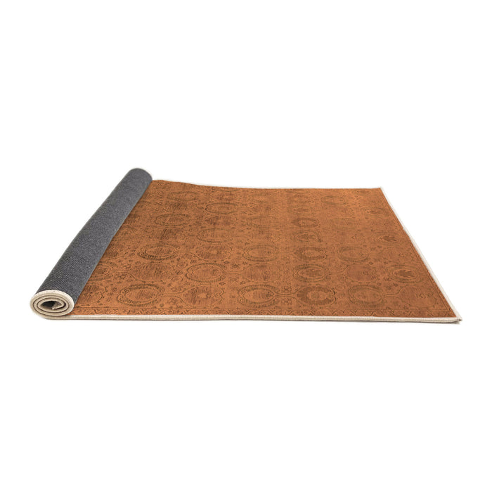 Sideview of Oriental Orange Industrial Rug, urb2660org