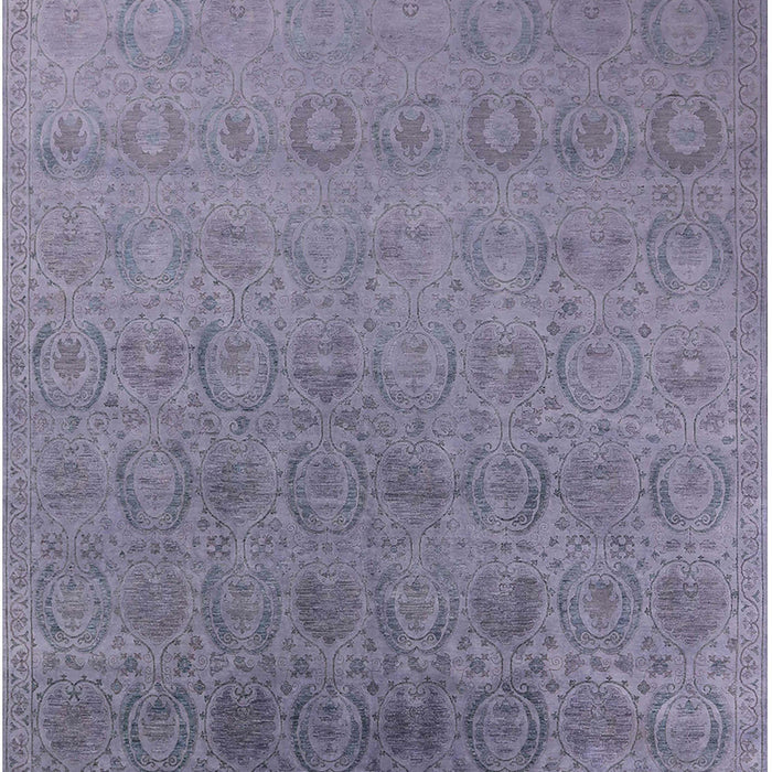 Machine Washable Industrial Modern Lavender Purple Rug, wshurb2660
