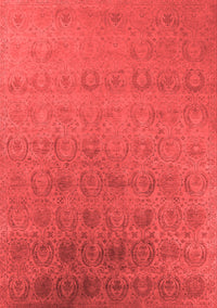 Oriental Red Industrial Rug, urb2660red