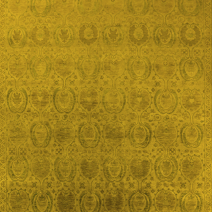 Oriental Yellow Industrial Rug, urb2660yw