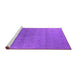 Sideview of Machine Washable Oriental Purple Industrial Area Rugs, wshurb2660pur