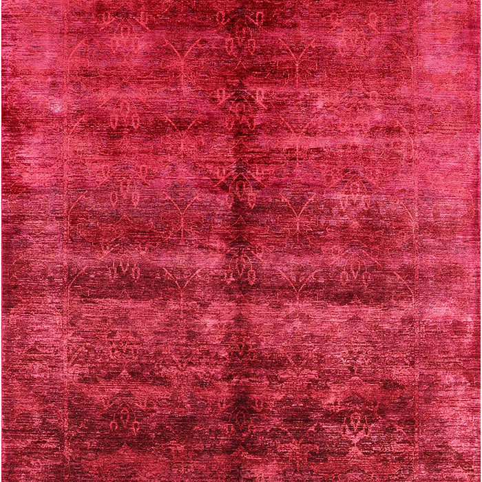 Mid-Century Modern Red Oriental Rug, urb2661