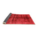 Sideview of Oriental Orange Industrial Rug, urb2661org