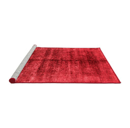 Industrial Red Washable Rugs
