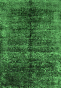 Oriental Emerald Green Industrial Rug, urb2661emgrn