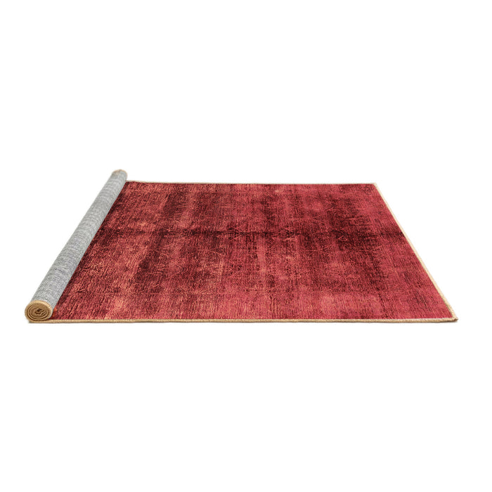 Sideview of Machine Washable Oriental Brown Industrial Rug, wshurb2661brn
