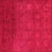 Square Oriental Pink Industrial Rug, urb2662pnk