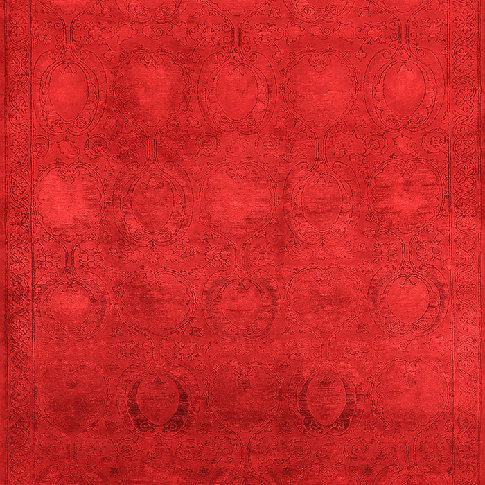 Machine Washable Oriental Orange Industrial Area Rugs, wshurb2662org