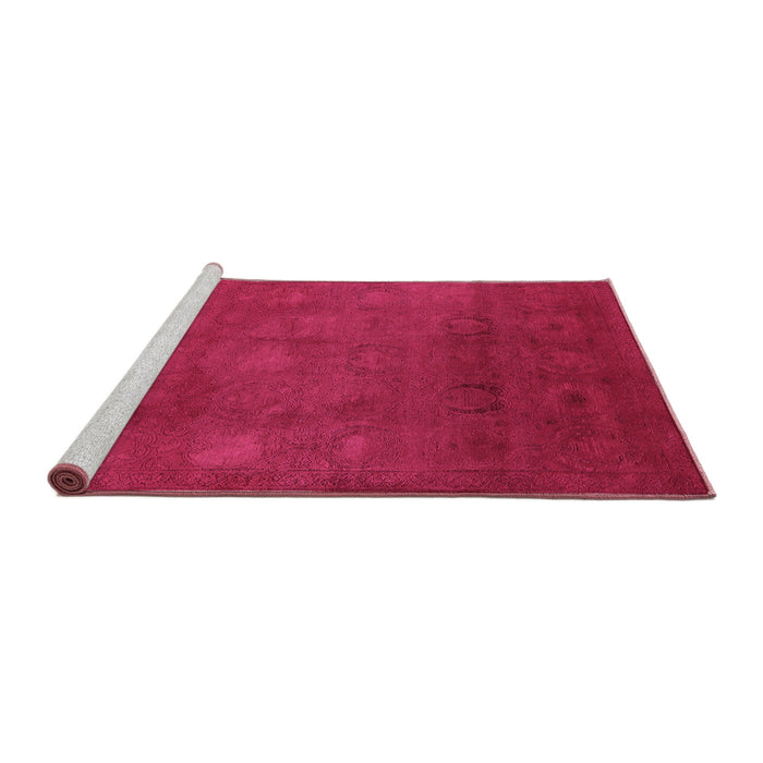 Sideview of Machine Washable Oriental Purple Industrial Area Rugs, wshurb2662pur