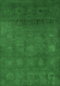 Oriental Emerald Green Industrial Rug, urb2662emgrn