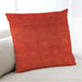 Lifestyle Image of Mid-Century Modern Urban Square Red Throw Pillow, 18 inch by 18 inch, pwurb2662