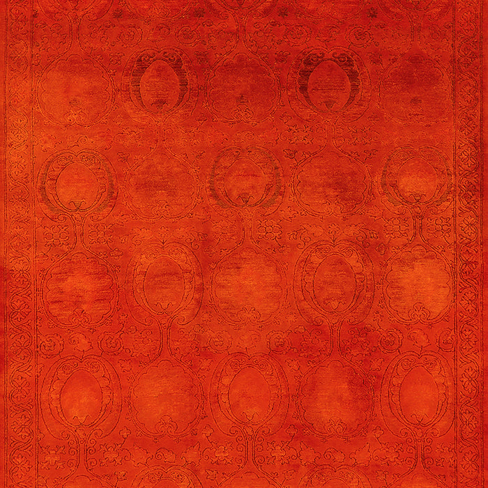 Oriental Yellow Industrial Rug, urb2662yw