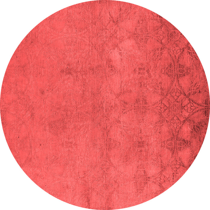 Machine Washable Oriental Red Industrial Rug, wshurb2663red