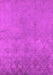 Machine Washable Oriental Pink Industrial Rug, wshurb2663pnk