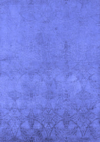 Oriental Blue Industrial Rug, urb2663blu