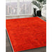 Machine Washable Industrial Modern Orange Rug in a Family Room, wshurb2664