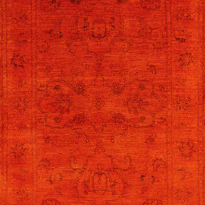Oriental Yellow Industrial Rug, urb2664yw