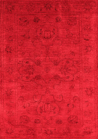 Oriental Red Industrial Rug, urb2664red