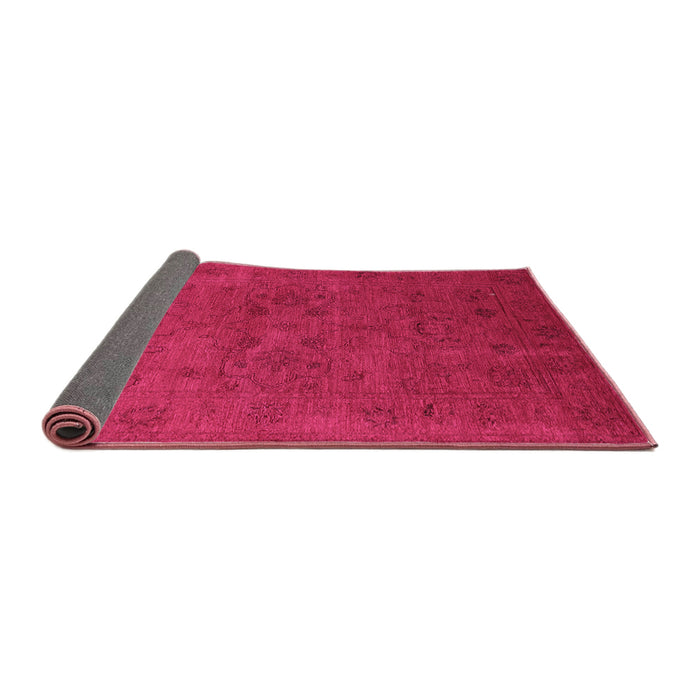 Sideview of Oriental Purple Industrial Rug, urb2664pur