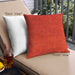 Front View of Mid-Century Modern Urban Square Orange Throw Pillow, 18 inch by 18 inch, pwurb2664