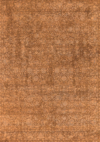 Oriental Orange Industrial Rug, urb2665org