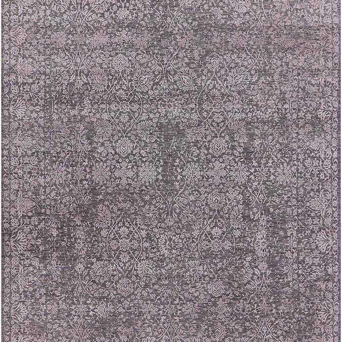 Machine Washable Industrial Modern Carbon Gray Rug, wshurb2665