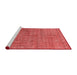 Industrial Red Washable Rugs