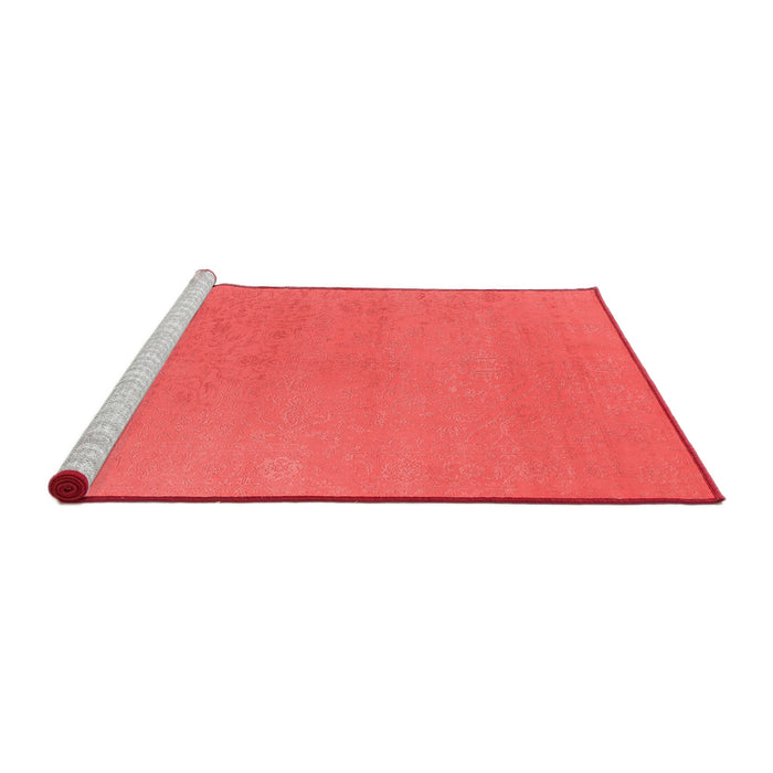 Industrial Red Washable Rugs