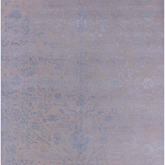 Mid-Century Modern Dark Gray Oriental Rug, urb2666