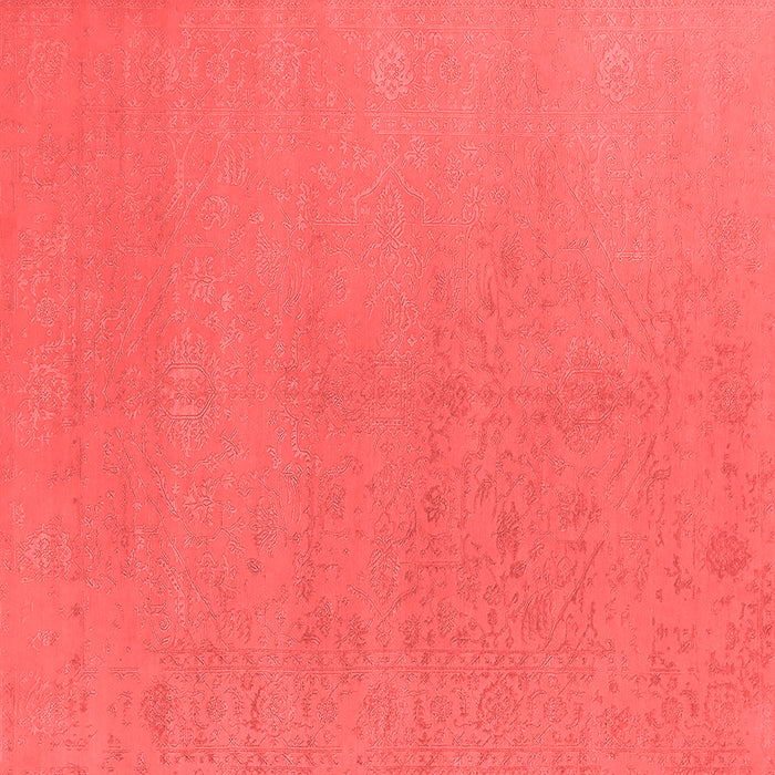 Machine Washable Oriental Red Industrial Rug, wshurb2666red