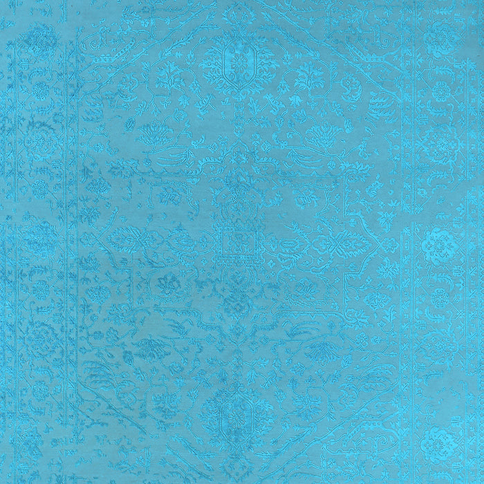 Oriental Light Blue Industrial Rug, urb2666lblu