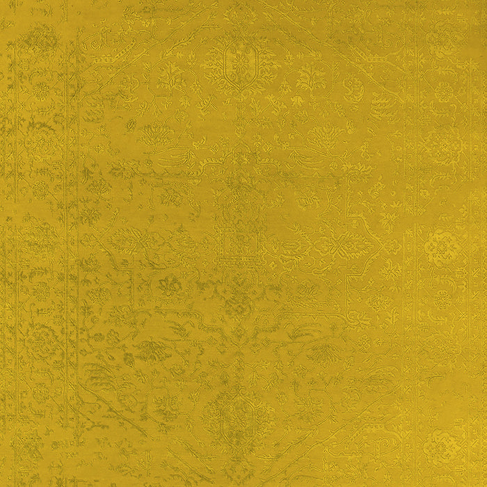 Oriental Yellow Industrial Rug, urb2666yw