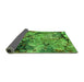 Sideview of Oriental Green Industrial Rug, urb2667grn