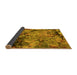 Sideview of Oriental Yellow Industrial Rug, urb2667yw