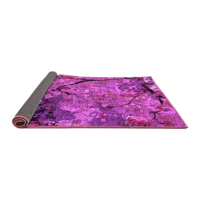 Sideview of Oriental Pink Industrial Rug, urb2667pnk