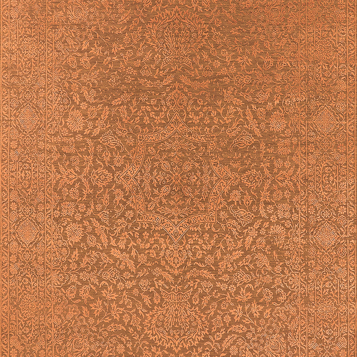 Machine Washable Oriental Orange Industrial Area Rugs, wshurb2668org