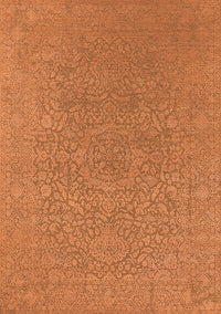 Oriental Orange Industrial Rug, urb2668org