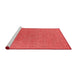 Industrial Red Washable Rugs