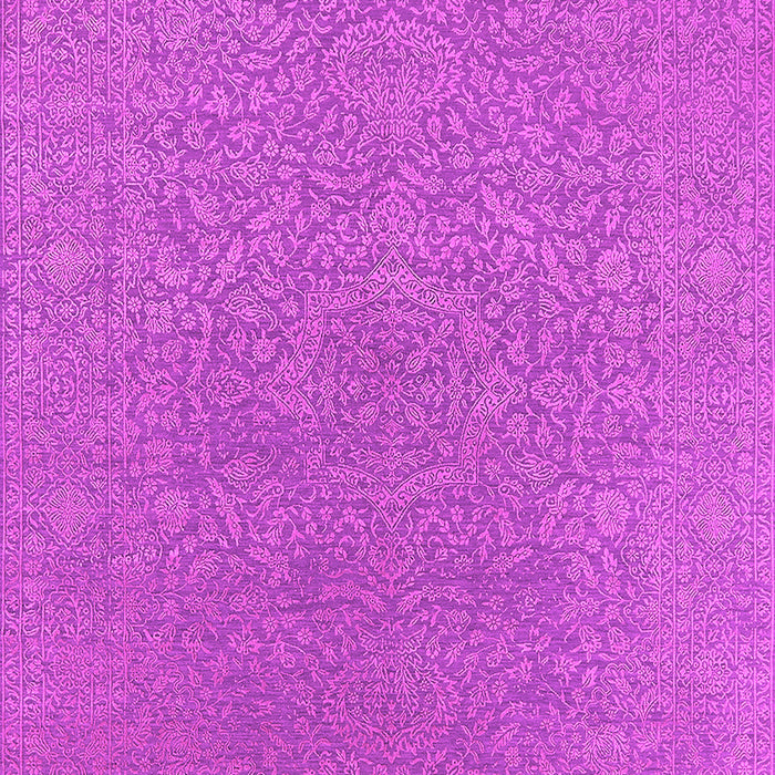 Machine Washable Oriental Pink Industrial Rug, wshurb2668pnk