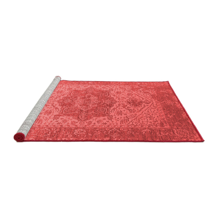 Industrial Red Washable Rugs