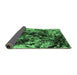 Sideview of Oriental Emerald Green Industrial Rug, urb2670emgrn