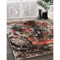 Mid-Century Modern Red Oriental Rug, urb2670