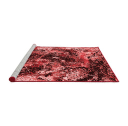Industrial Red Washable Rugs