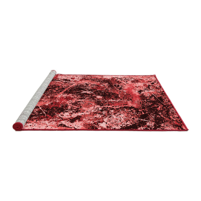Industrial Red Washable Rugs